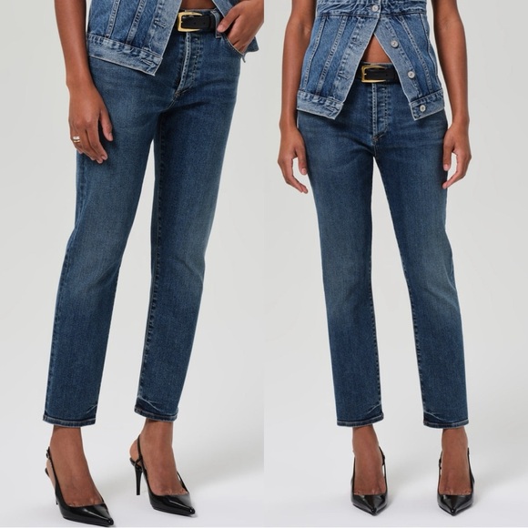 Citizens of Humanity Emerson Mid Rise Relaxed In Long Weekend Denim Jeans Sz 24